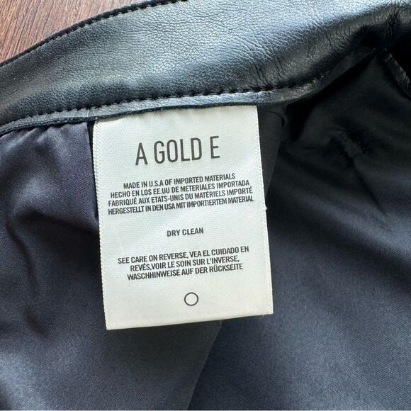 Agolde Recycled Leather 90’s Pinch Waist NWT 30 - Picture 13 of 17